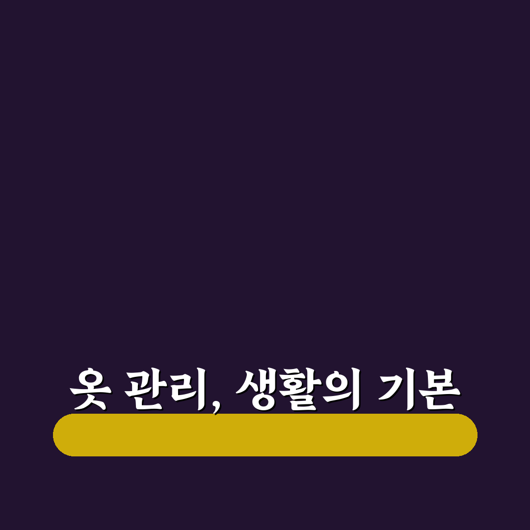 옷 정리 보관 시스템 비교와 핵심가이드 5포인트 총정리