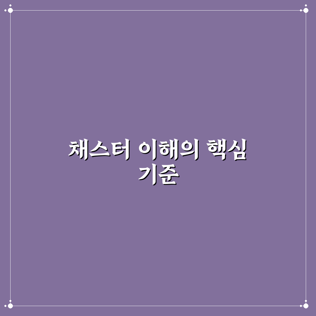 유튜버 채스터 콘텐츠 전략 비교와 성장 기준 총정리