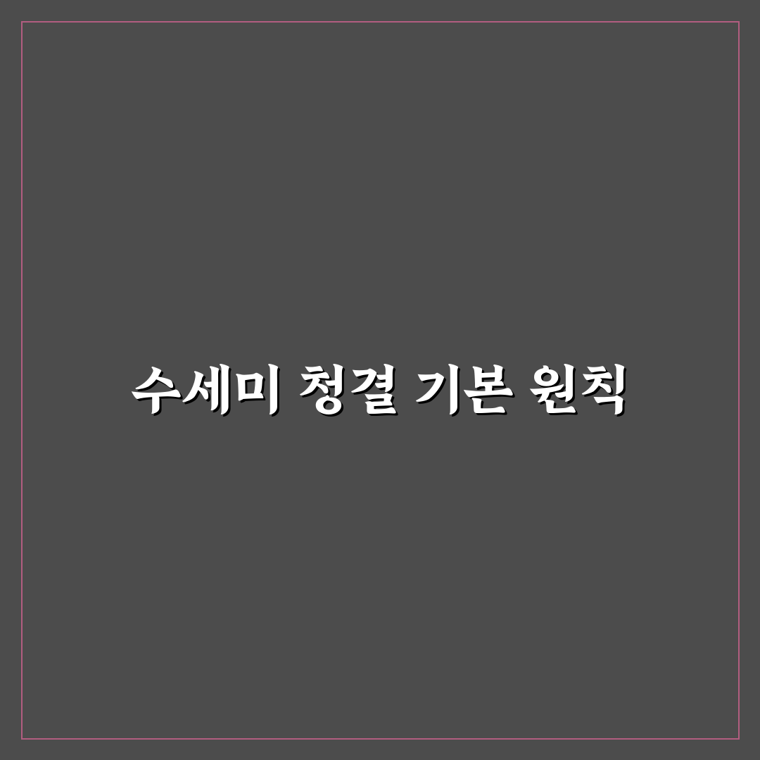 수세미 살균 소독 방법 5가지 핵심가이드와 효과 비교