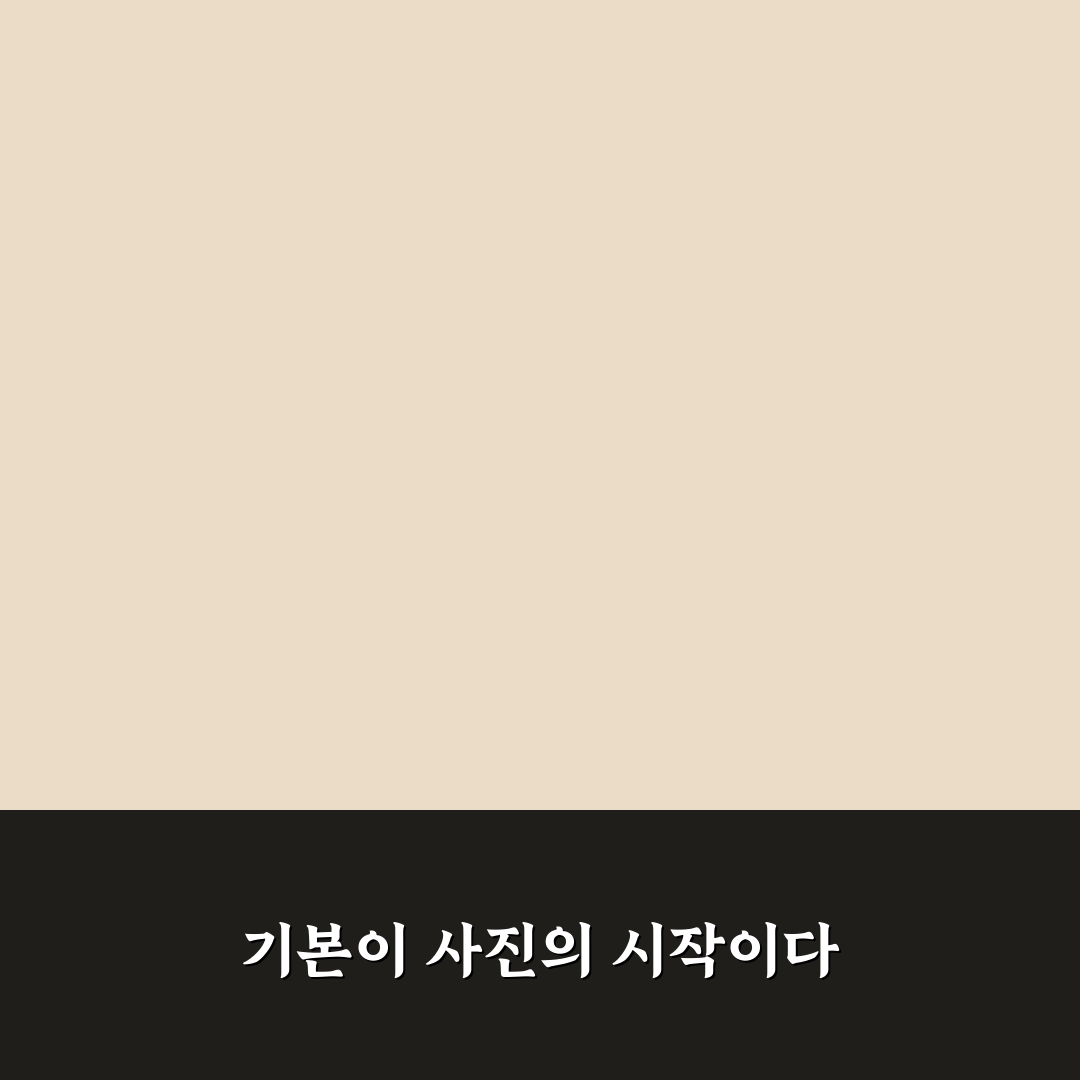 사진 잘 찍는 법 초보를 위한 5가지 핵심가이드 총정리