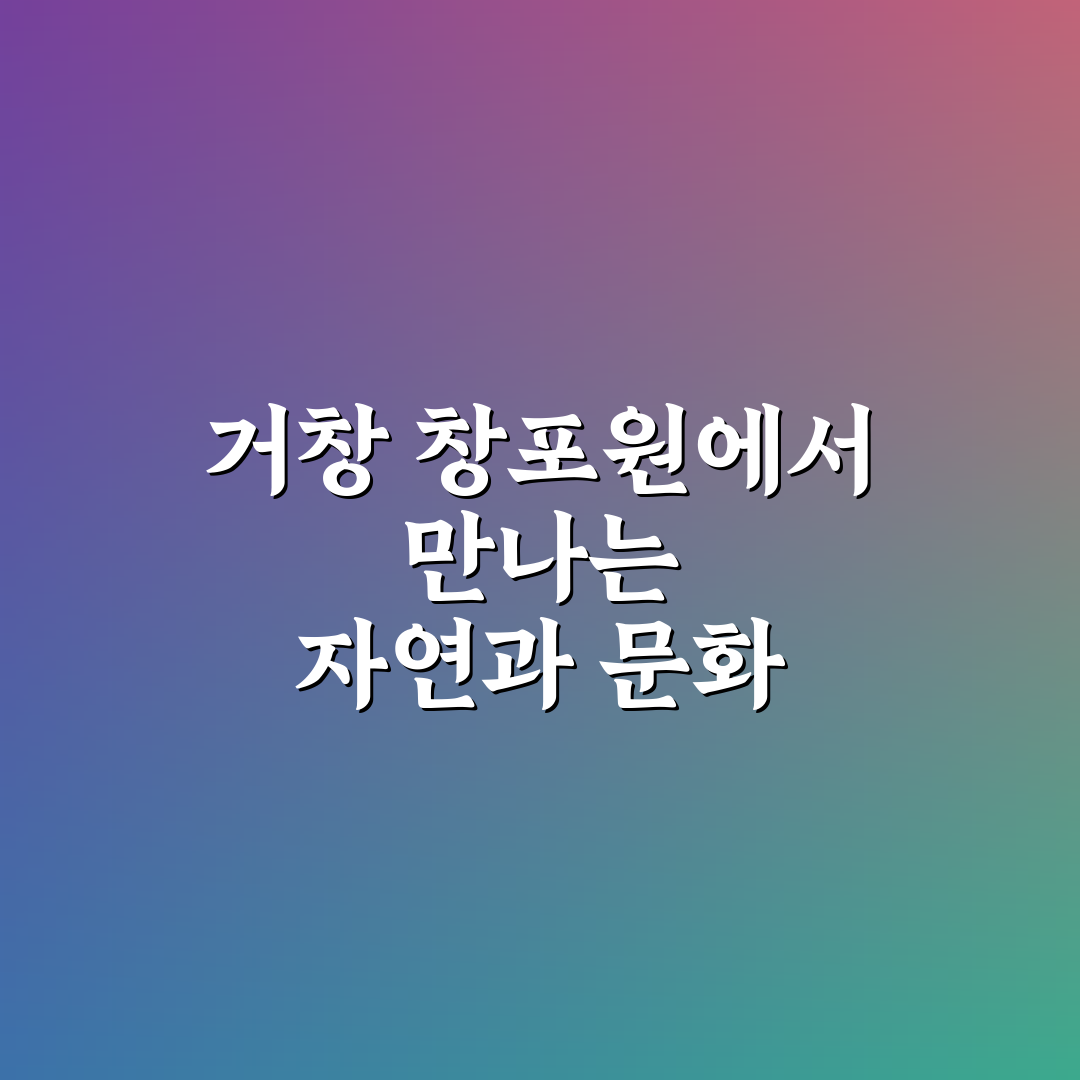 거창 창포원 축제 5가지 체크포인트별 비교 분석