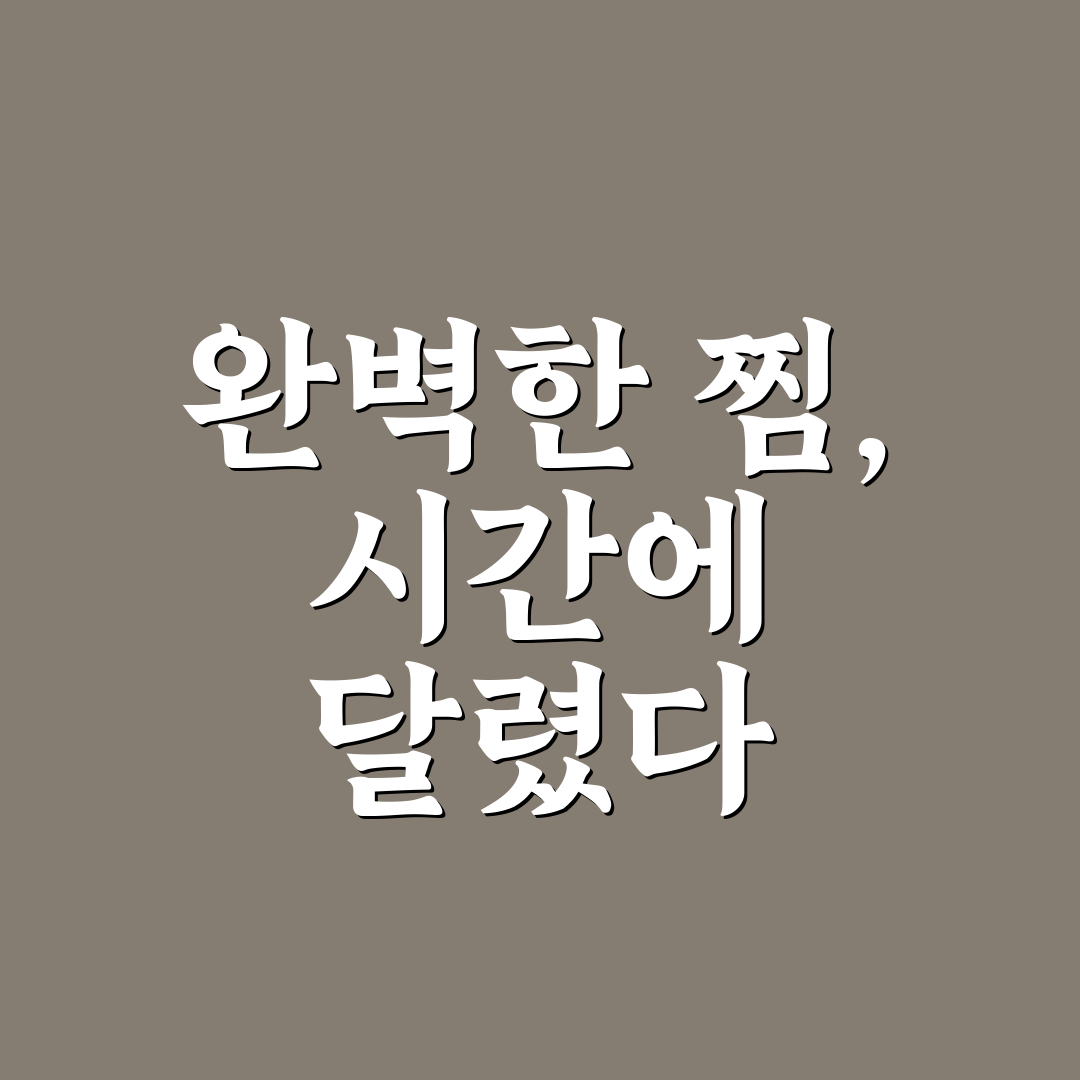 찜 요리 시간 조절 팁 5가지 핵심가이드 비교 분석