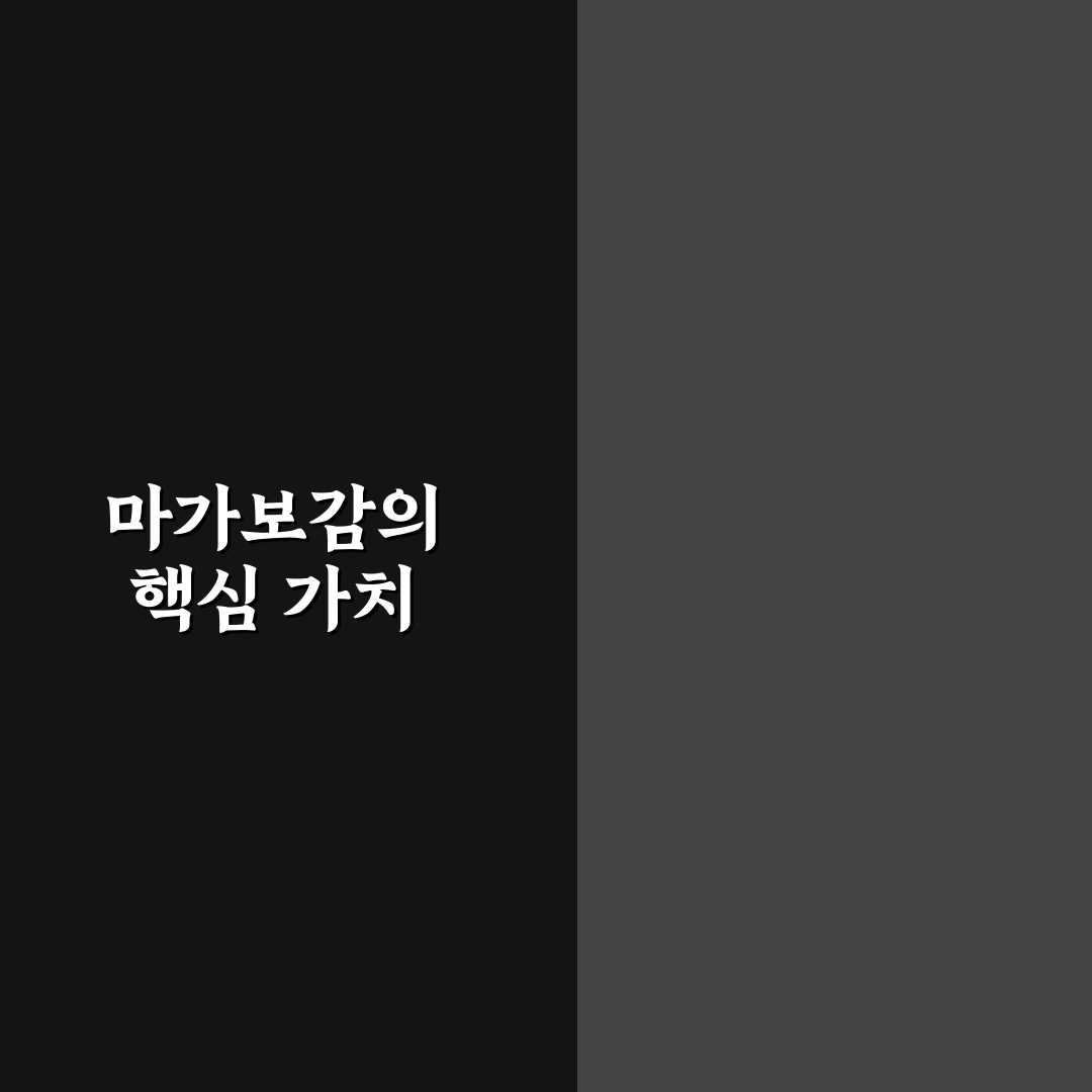 마가보감 효능 및 부작용 쉽게 알려드려요 정리