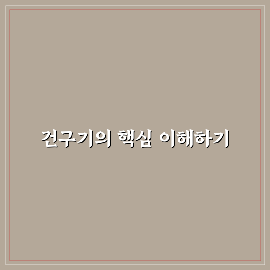 건구기자 쉽게 이해하는 방법과 꿀팁 정리