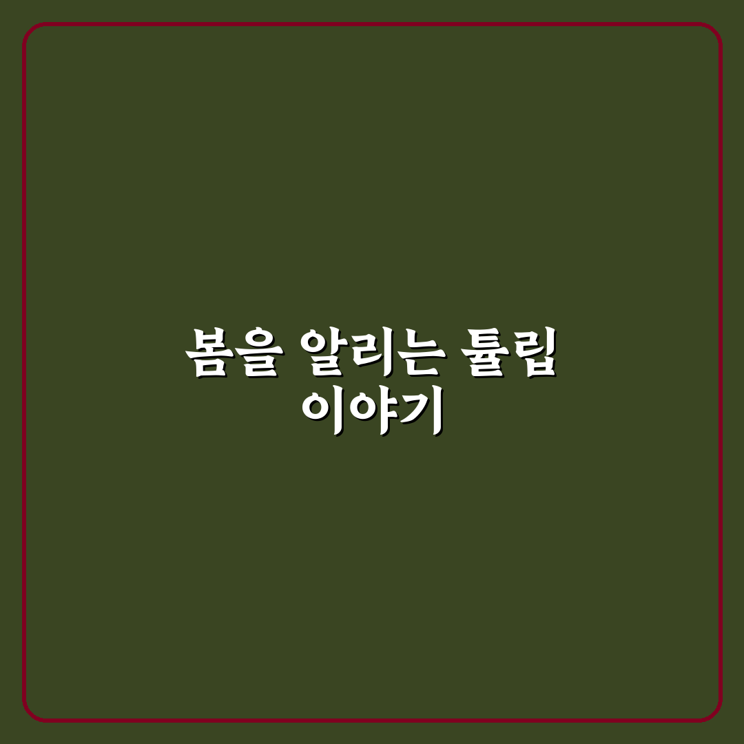 튤립꽃키우기 후기, 직접 해보니 생각보다 어려웠던 점