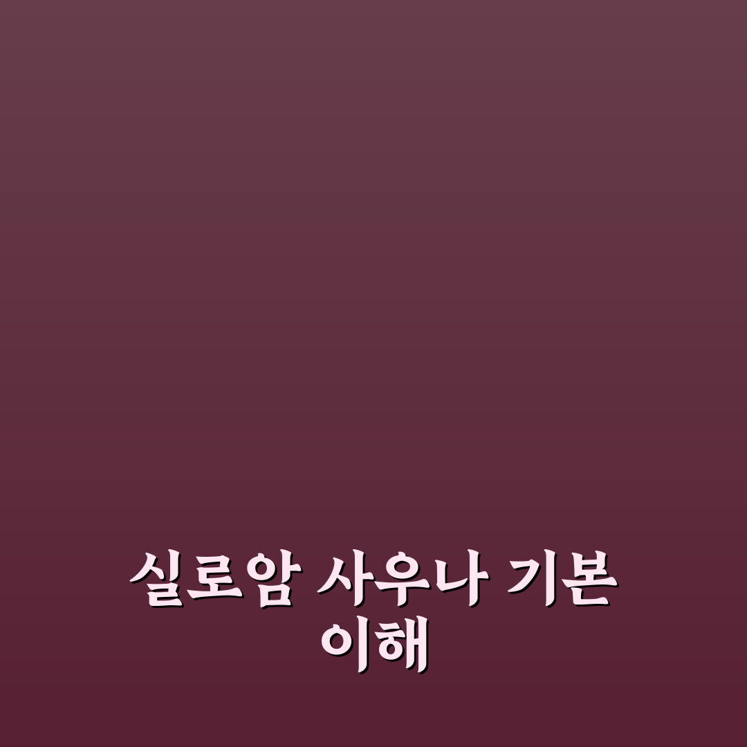 실로암 사우나 세신 비교와 5가지 선택 기준 분석
