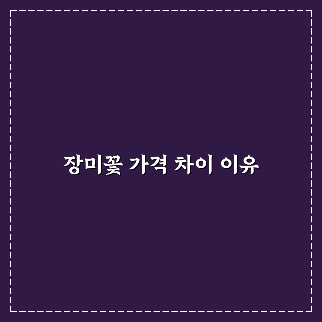 장미꽃 한송이 가격과 구매 전 알아두면 좋은 팁
