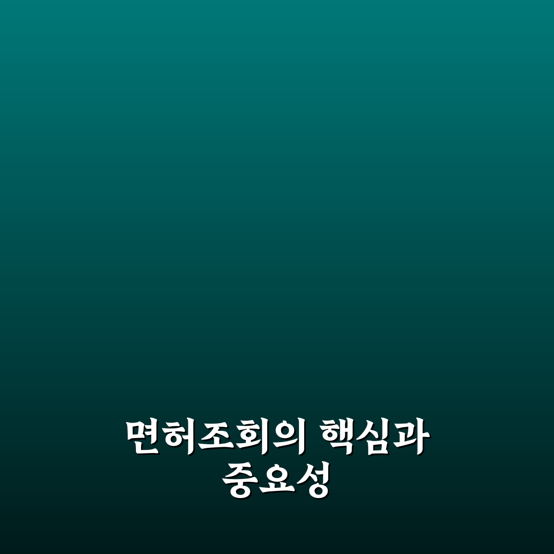 보건복지부 면허조회 방법과 꿀팁 쉽게 정리