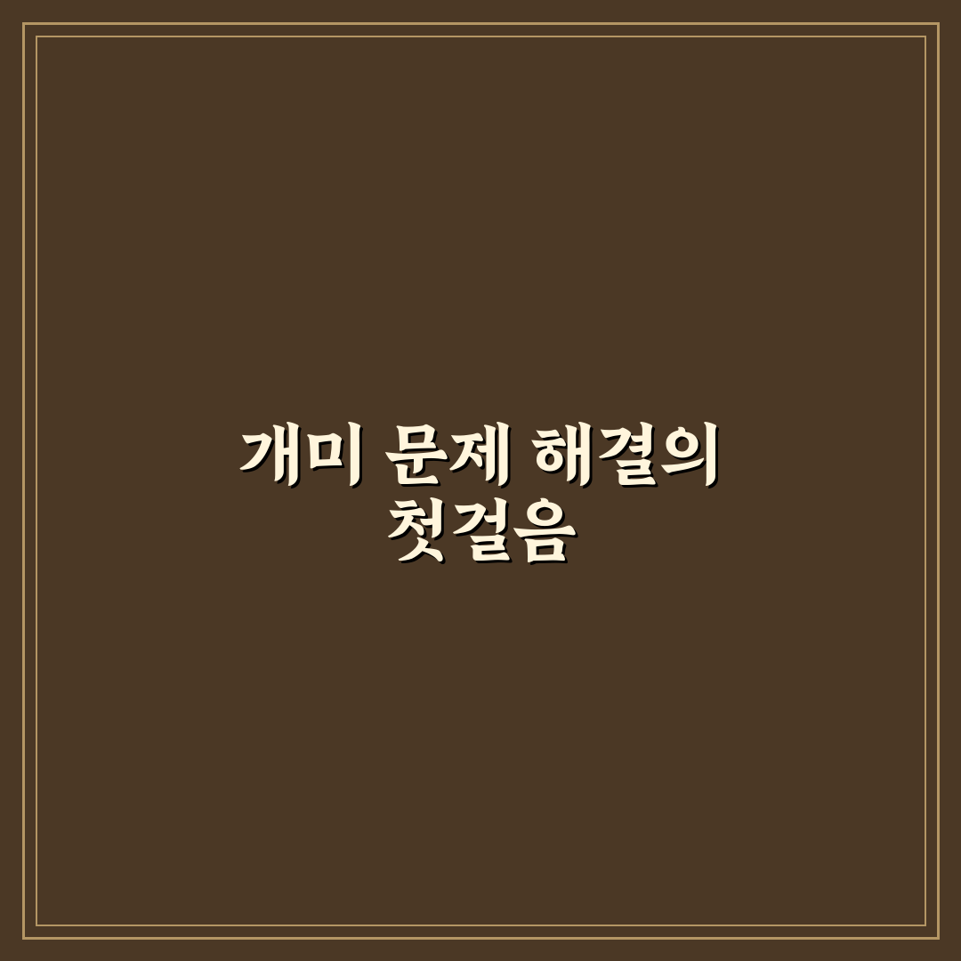 밭에개미퇴치법 5가지 방법 비교와 효과 분석 가이드