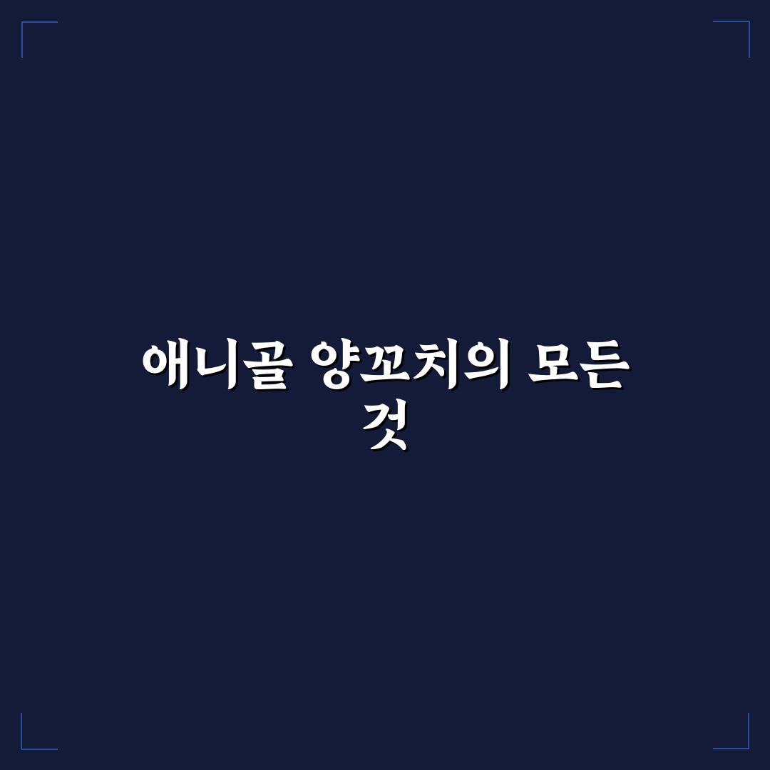 애니골 양꼬치 맛과 서비스 비교 분석 가이드